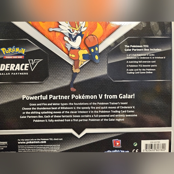 Galar Partners Box Cinderace V - Picture 6 of 6